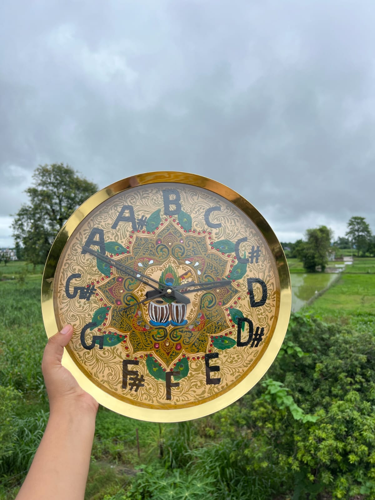 The Classical Symphony Musical Wall Clock